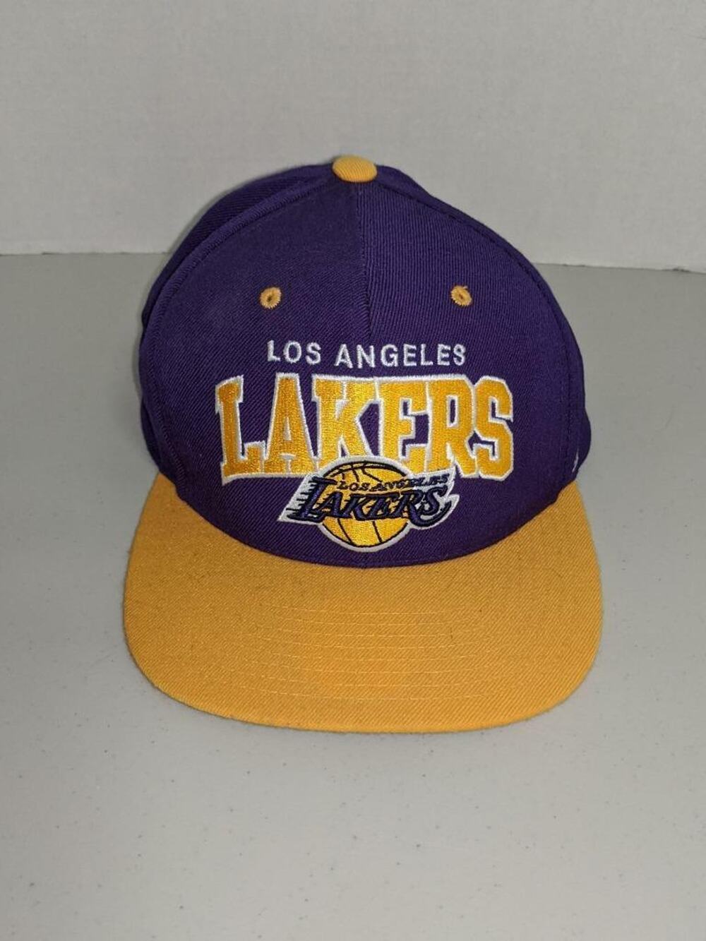 Los Angeles Lakers Hat Cap Mitchell & Ness Wool Snapback -0720T10